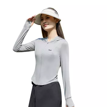 Дышащая, охлаждающая и солнцезащитная одежда Warrior для женщин с защитой от ультрафиолета, серый
