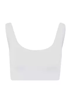 Дышащее бюстье Touch Feeling с широкими бретелями для женщин HANRO, белый