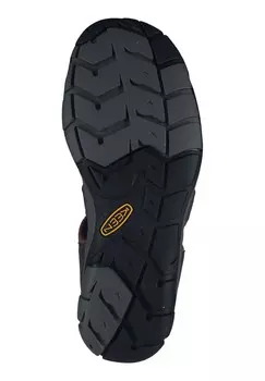 Дышащие нескользящие сандалии Clearwater для мужчин KEEN, цвет Raven/ Tortoise She