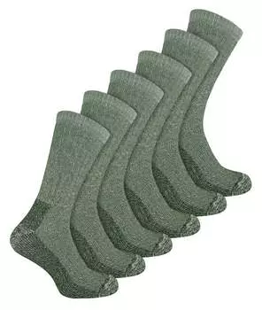 Дышащие походные носки для экипажа Sock Snob, зеленый