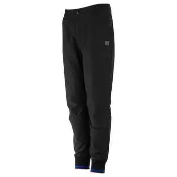 Дышащие уличные брюки с ребристыми манжетами мужские SOLID TAO, цвет schwarz