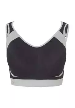 Дышащий спортивный бюстгальтер Extreme Control с максимальной поддержкой для женщин Anita, черный