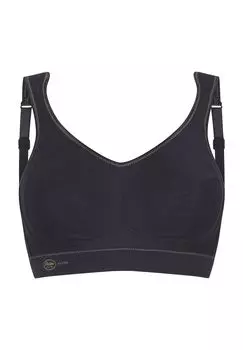 Дышащий спортивный бюстгальтер Extreme Control с максимальной поддержкой для женщин Anita, черный