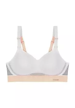 Дышащий спортивный бюстгальтер Hybrid Lite Extreme Bounce Control для женщин triaction BY Triumph, белый