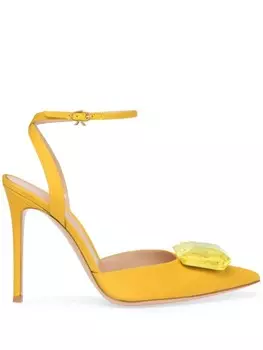 Джайпурские туфли Gianvito Rossi, желтый