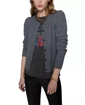 Джанин Кардиган Rebecca Minkoff, серый