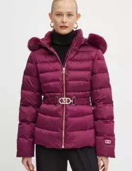 Джастин пуховик Marciano Guess, гранатовый