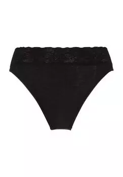 Джазовые брюки из лайкры, кружевные, однотонные, женские CALIDA, черный