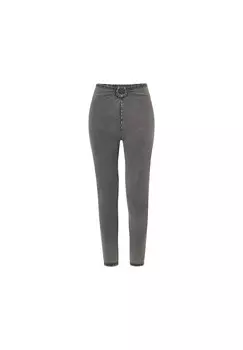 Джеггинсы 7/8 VITA ALTA CON ANELLO Freddy, цвет Light Grey Seams Black