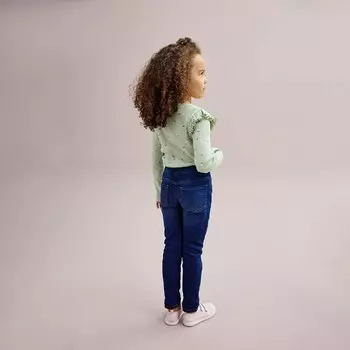 Джеггинсы без застежек Jumping Beans для девочек 4–14 лет со средней посадкой, цвет Rose Gelato