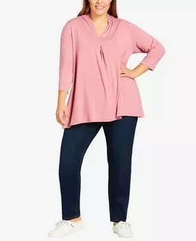 Джеггинсы больших размеров с высокой посадкой Avenue, мульти