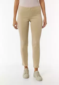 Джеггинсы comma casual identity, бежевый