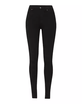 Джеггинсы Dr. Denim Skinny Jeggings Solitaire, черный деним
