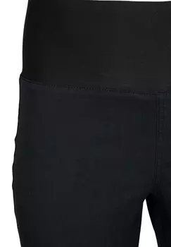 Джеггинсы FLASH MIT BREITEM GUMMIBUND Zizzi, черный