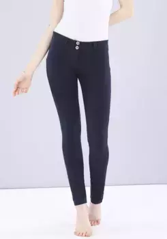 Джеггинсы Freddy "WRUP1RC001ORG" с эластаном для идеальной посадки, синий