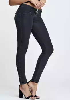 Джеггинсы Freddy "WRUP SUPERSKINNY" с эффектом лифтинга и моделирования, черный