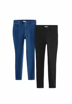 Джеггинсы FULL LENGTH 2 PACK Next, черный