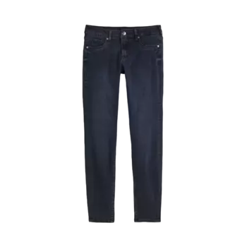 Джеггинсы H&M Curvy Low, темно-синий