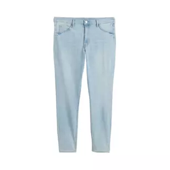 Джеггинсы H&amp;M+ Curvy Ultra High, голубой деним