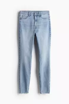 Джеггинсы H&M Ultra High Ankle, голубой
