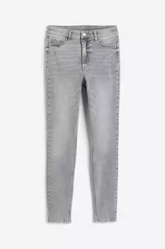 Джеггинсы H&M Ultra High Ankle, светло-серый