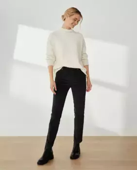 Джеггинсы из микро вельвета Southern Cotton, цвет Plomo