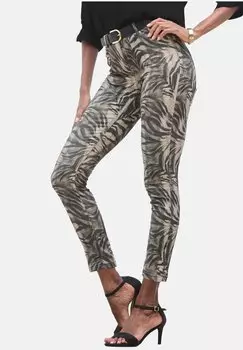 Джеггинсы LASCANA, светло-коричневый