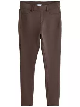 Джеггинсы Next Skinny Jeggings, коричневый