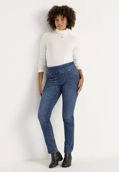 Джеггинсы RHINESTONE DETAILS Cellbes of Sweden, синий