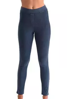 Джеггинсы с высокой посадкой в темно-синем цвете ANGEL