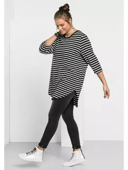 Джеггинсы sheego Jeggings, цвет black Denim