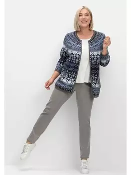 Джеггинсы sheego Schmale Jeans, цвет grey Denim