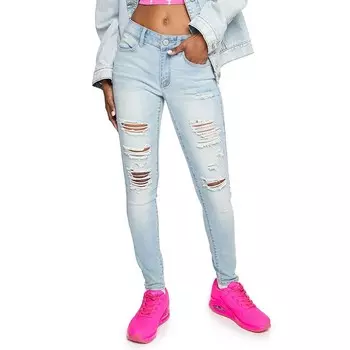 Джеггинсы SO для юниоров с низкой посадкой, цвет Light Destructed