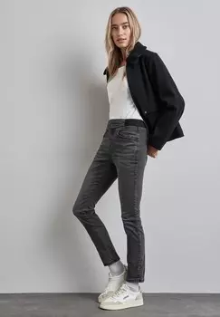 Джеггинсы Street One, серый