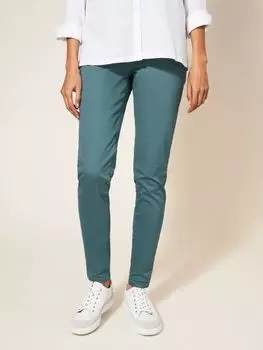 Джеггинсы White Stuff Janey, темно-бирюзовые