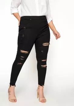 Джеггинсы Yours Clothing, черный