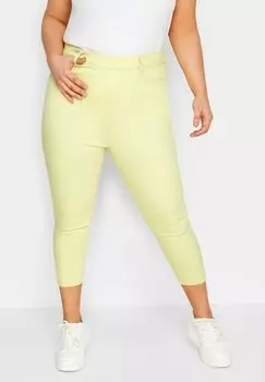 Джеггинсы Yours Clothing, желтый