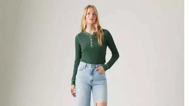 Джейкоб Хенли Levi's, зеленый