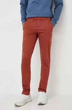 Джеймс штаны Pepe Jeans, красный