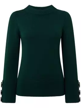 ДЖЕЙН Тиш вязаный топ Jane, зеленый