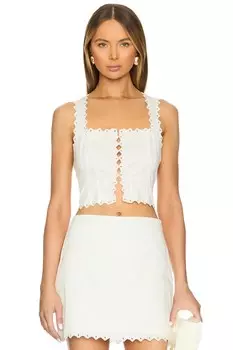 Джейн топ Cult Gaia, белый