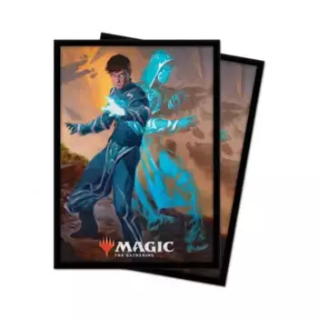 Джейс, Зеркальный маг (100), Official Magic - The Gathering Sleeves - Zendikar Rising