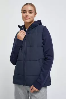 Джек Вольфскин жилет без рукавов Jack Wolfskin, темно-синий