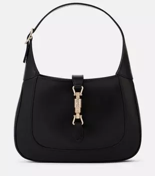Джеки 1961 средняя плечевая сумка Gucci, Black/Vrv