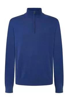 Джемпер 1/2 ZIP Faonnable, синий