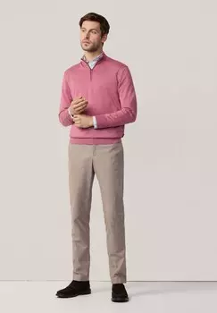 Джемпер 1/2 ZIP Faonnable, светло-розовый