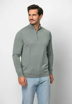 Джемпер 1/2 ZIP PROFUOMO, зеленый
