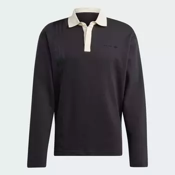 Джемпер Adidas Originals Rifta Metro Long Sleeve Rugby, черный
