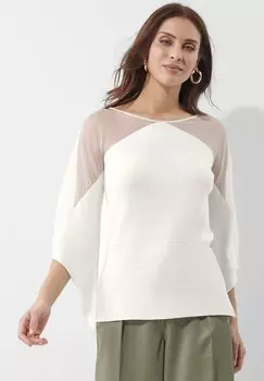 Джемпер Alba Moda, белый