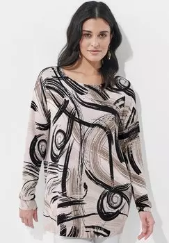 Джемпер Alba Moda, цвет Stone Taupe Black